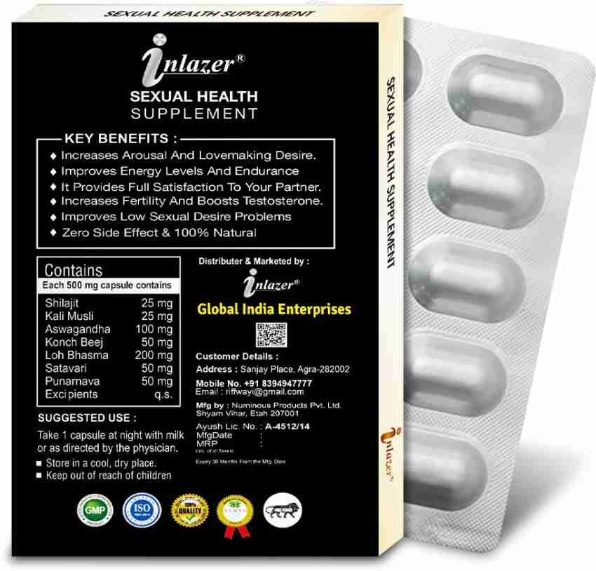 inlazer Se xual Health S E X Pills For Power Fast Acting Hard Long