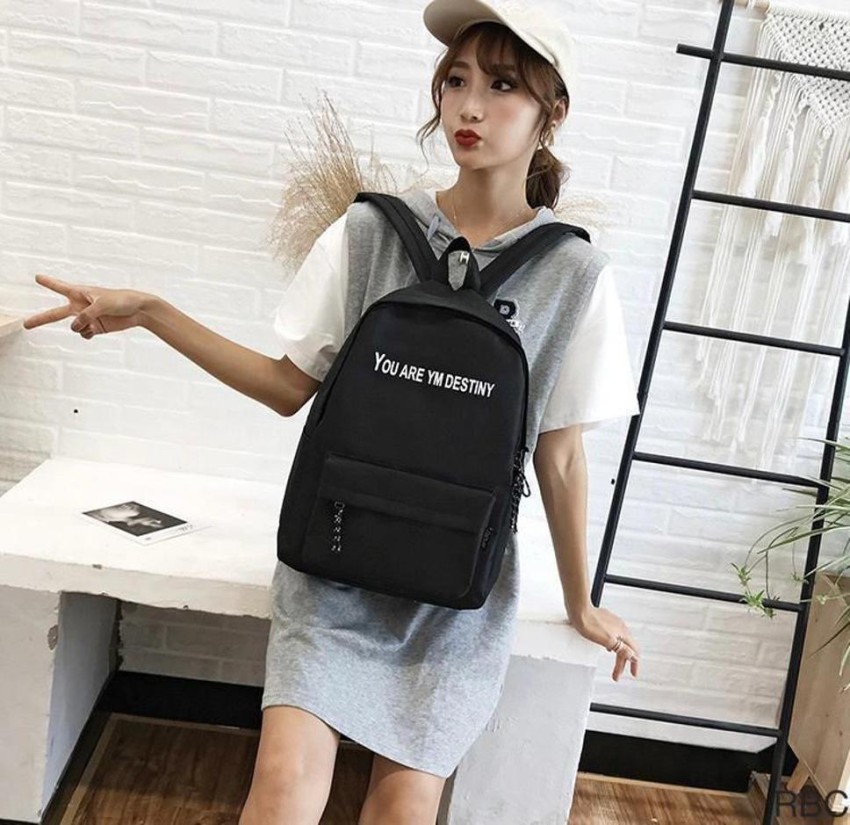 Printed Girls Stylish School Bag