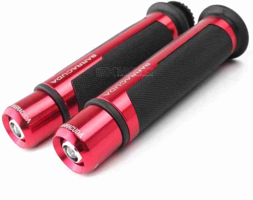 Red discount bike grips