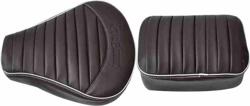 KOHLI BULLET ACCESSORIES Split Black Seat Cover Front & Rear For Royal  Enfield Classic 350.500 cc Single Bike Seat Cover For Royal Enfield  Classic, Classic 500, Classic Chrome, Classic Desert Storm, Classic