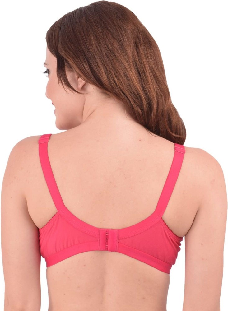 Ninteen-69 Women's Cotton Non-Padded Wire Free Full Coverage