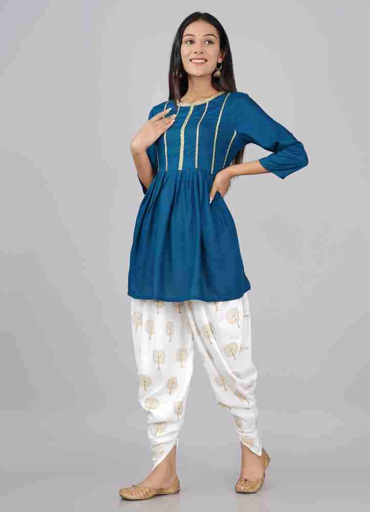 Dhoti kurta woman top