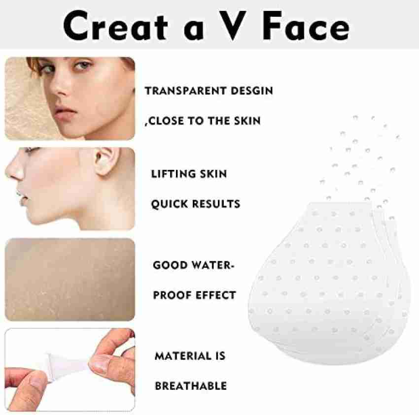 SMOOCLEA Face Lift Tape, 40pcs Invisible and Waterproof Firm Skin Beauty Up  Tool Face Shaping Mask Price in India - Buy SMOOCLEA Face Lift Tape, 40pcs  Invisible and Waterproof Firm Skin Beauty