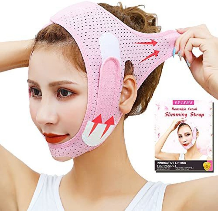 EDCBMB Double Chin Reducer, Face Slimming Strap, V Shaped Mask Chin UP Face Lifting Be Face Shaping Mask Price in India Buy EDCBMB Double Chin Reducer, Face Slimming Shaped