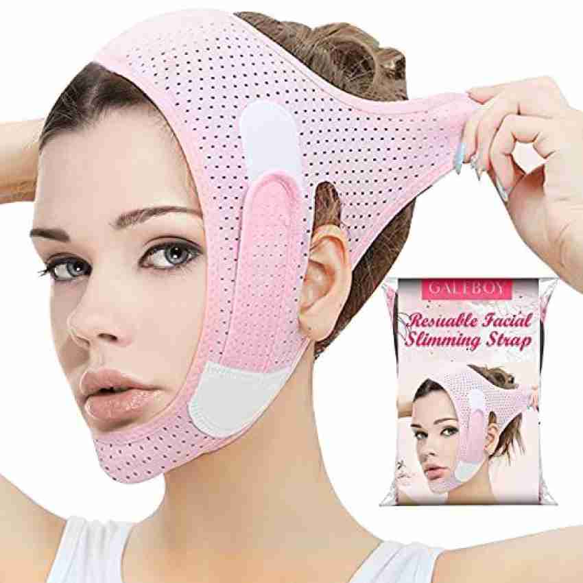 YJJSKEJI Double Chin Reducer Face Slimming Strap V Line Lifting Face-belt  Chin Strap Face Shaping Mask Price in India - Buy YJJSKEJI Double Chin  Reducer Face Slimming Strap V Line Lifting Face-belt