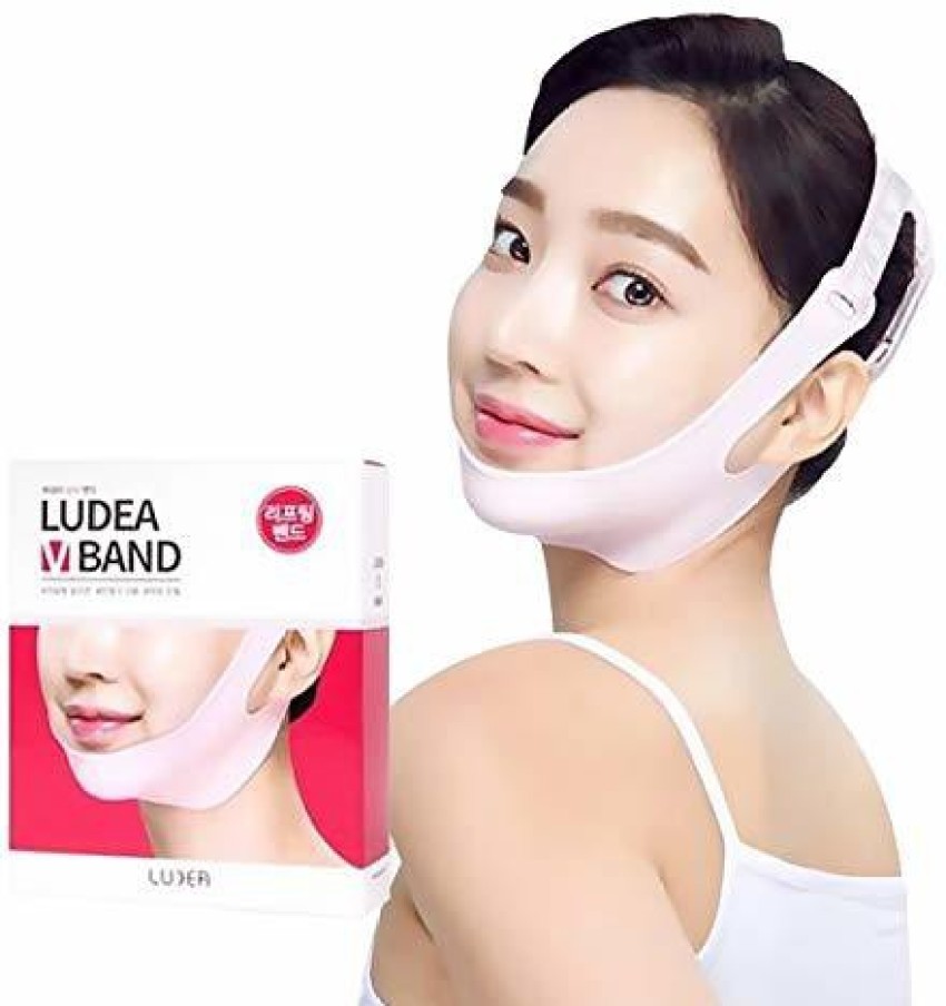LUDEA Face, Jaw, Chin Slimming Sharper V Band Belt Strap Face Shaping Mask  Price in India - Buy LUDEA Face, Jaw, Chin Slimming Sharper V Band Belt  Strap Face Shaping Mask online