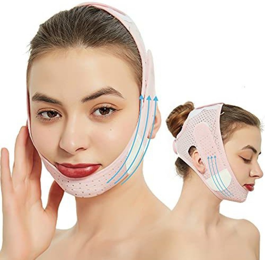 Double Chin Reducer, Face Slimming Strap V Line Lifting Face Belt Lift  Bandage Face Lift Strap Face Skin Care Remove Double Chin Facial Care Tool  With