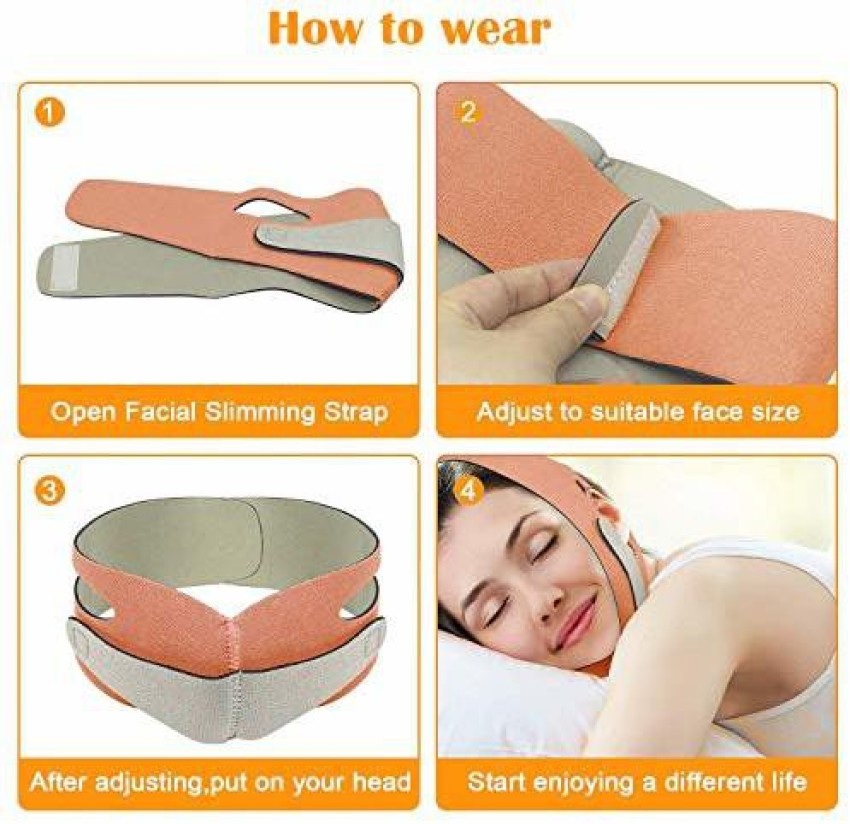 YISTA Facial Slimming Strap, Face Pain-Free Shaper Band, Double Chin  Reducer Face Face Shaping Mask Price in India - Buy YISTA Facial Slimming  Strap, Face Pain-Free Shaper Band, Double Chin Reducer Face