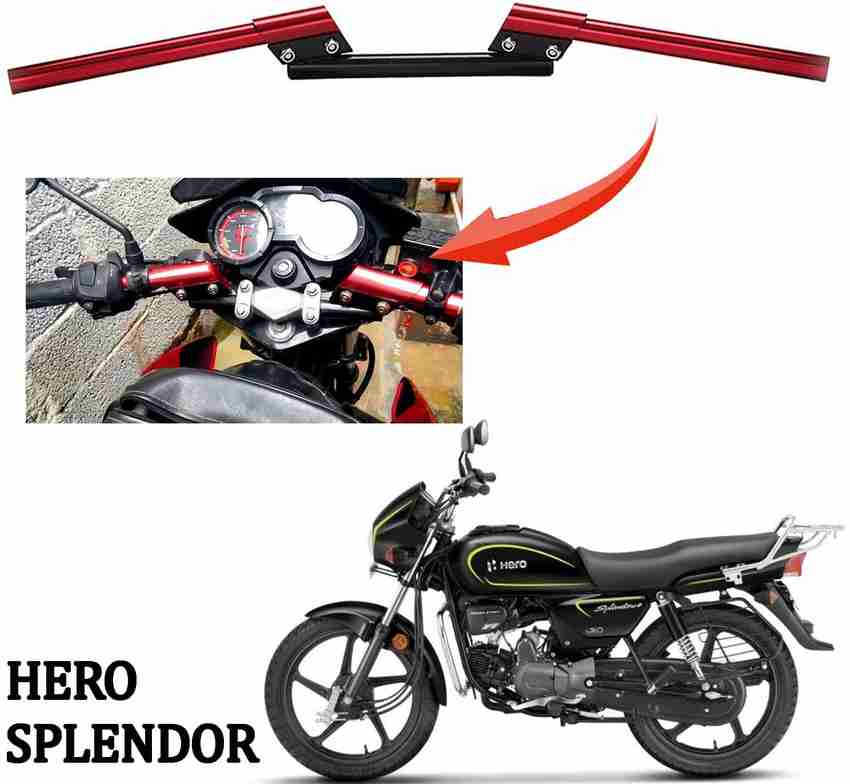 Golden Fox 3 Piece Universal Handle Bar for All Hero Splendor Bike