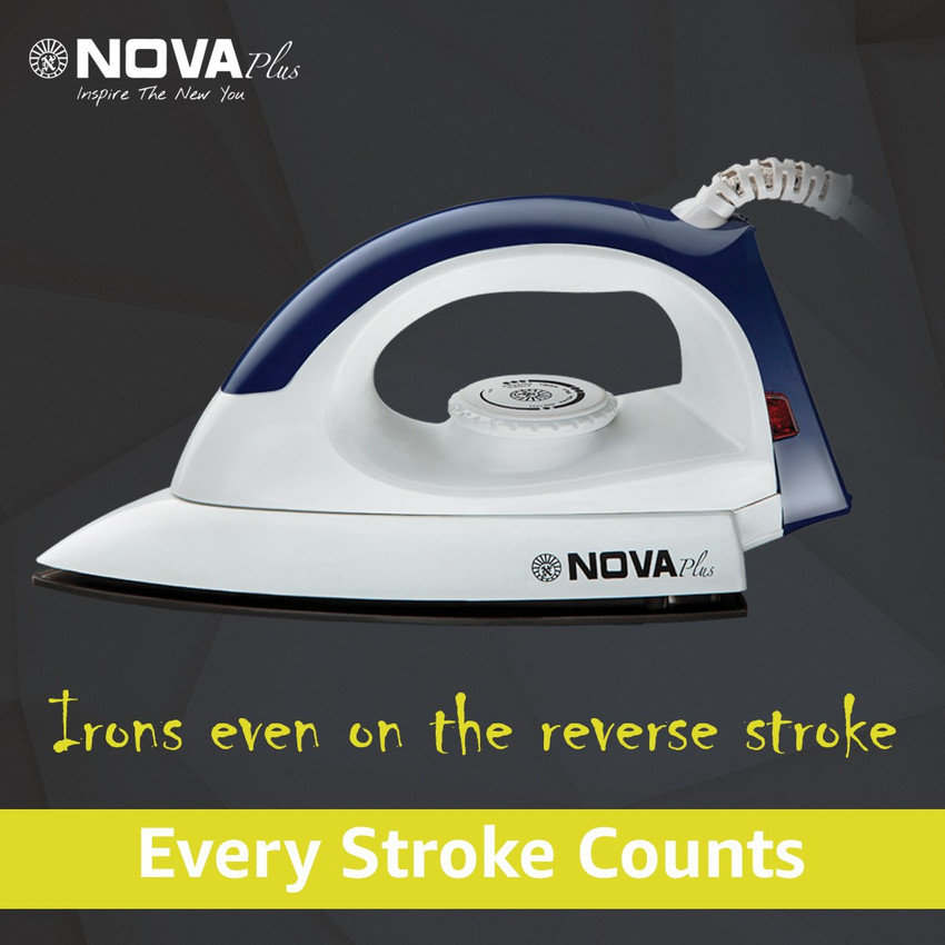 Nova Plus Amaze NI 30 1100 W Dry Iron Price in India Buy Nova