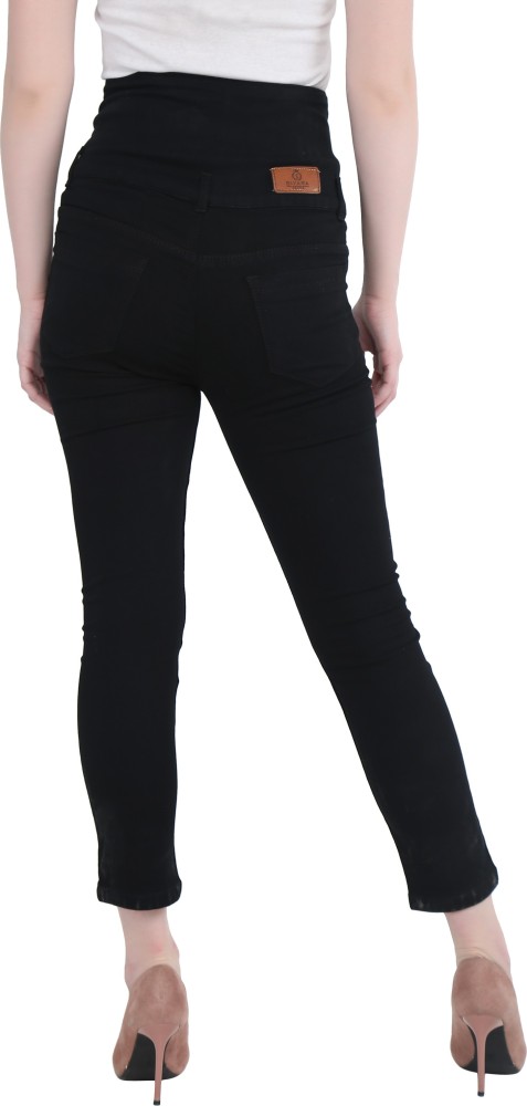 Rooprang Black Slim Jeans For Women's, Premium Quality Stretchable High  Grade Jeans Price in India - Buy Rooprang Black Slim Jeans For Women's