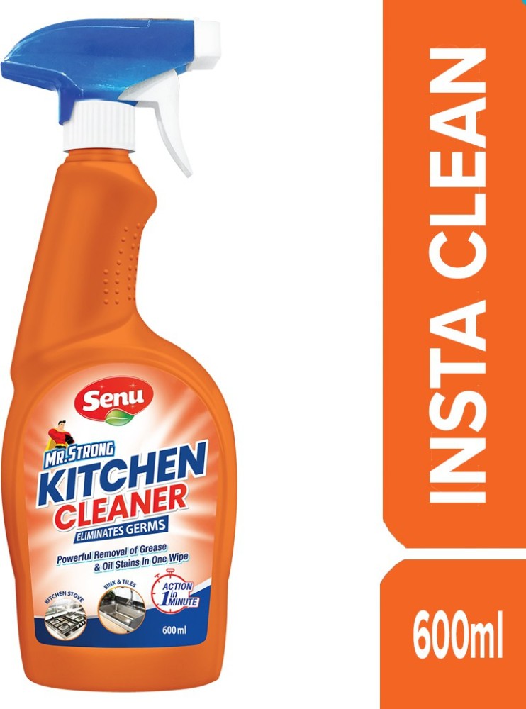 Buy Senu Mr. Strong Kitchen Cleaner Spray 600ml Online in India