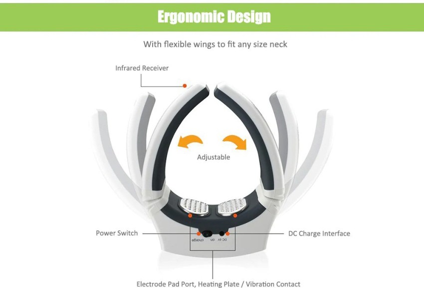 Portable Neck Massager With Infrared Heat and Health Neck Care (N 811-3)