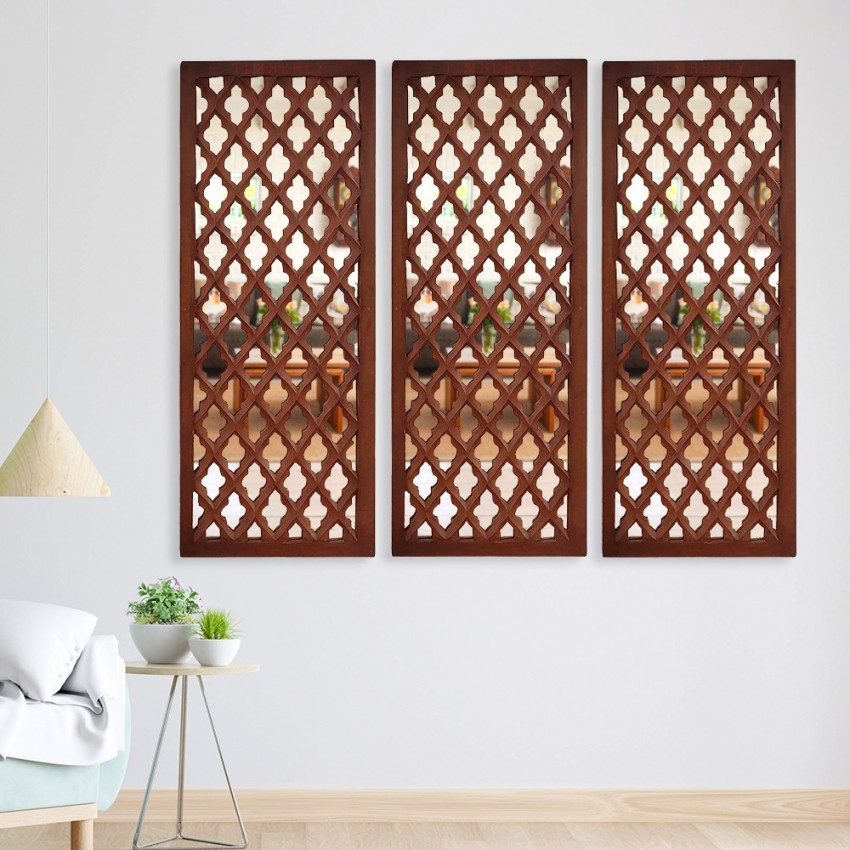 PVC and Mirror Wall Panels, Rectangular Decorative Wall Mirror, Home Simple  Decorative, SKU:WBMR 