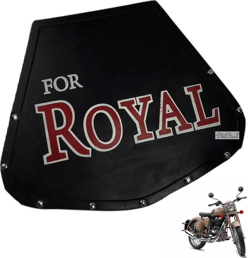 Royal enfield mud flap price deals