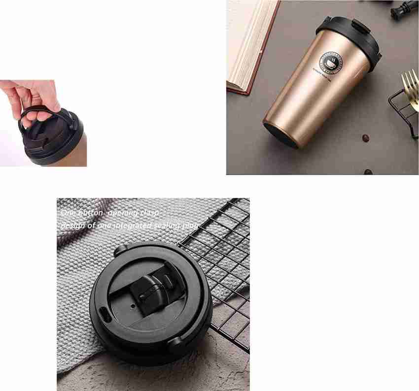 Buy Birud Vacuum Insulated Travel Tea and Coffee Mug, Cup for Hot & Cold  Drinks with Lid- (500ML) Online at Best Prices in India - JioMart.