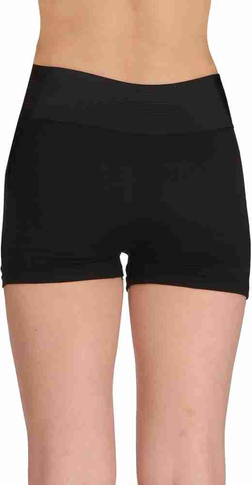 SHAPERX Womens Seamless Underwear Boyshort Everday Ladies Panties Spandex  Panty Comfortable Workout Boxer Briefs Packs of 4