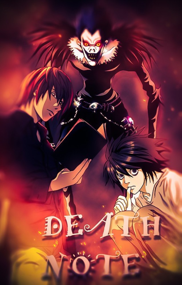 horrific poster of death note (ANIME POSTER) Paper Print - Creativekid  posters - Animation & Cartoons posters in India - Buy art, film, design,  movie, music, nature and educational paintings/wallpapers at