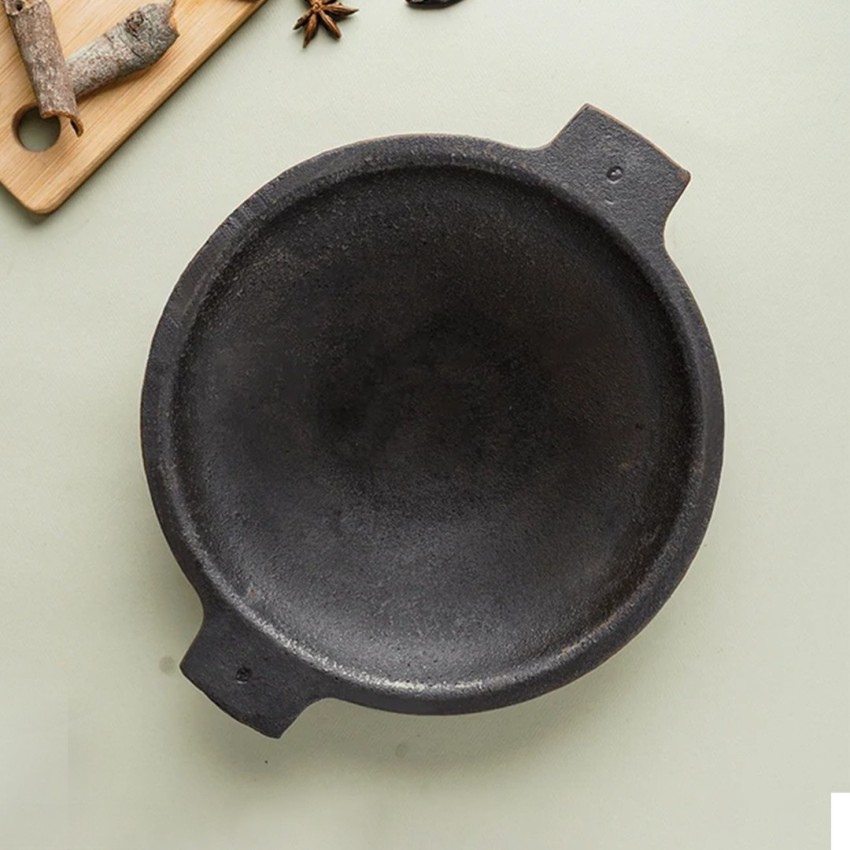 Cast Iron Appam Pan with Lid - 9 - Diamond Trading Inc