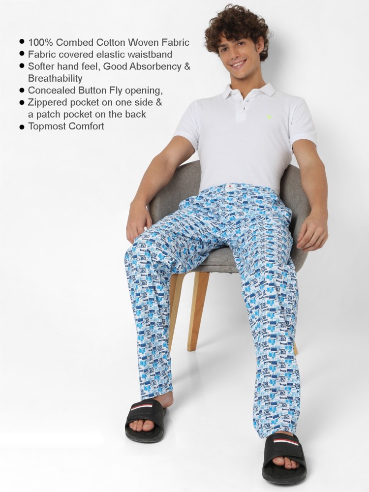 Mens pyjama 2025 bottoms with fly