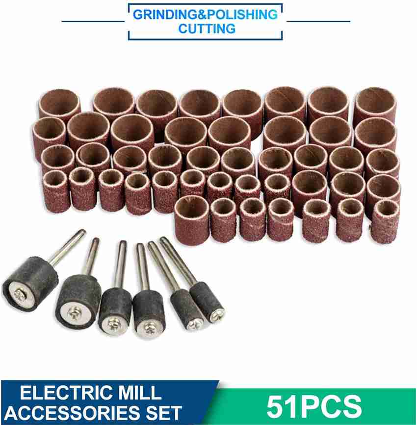 Drill bit store sanding drum