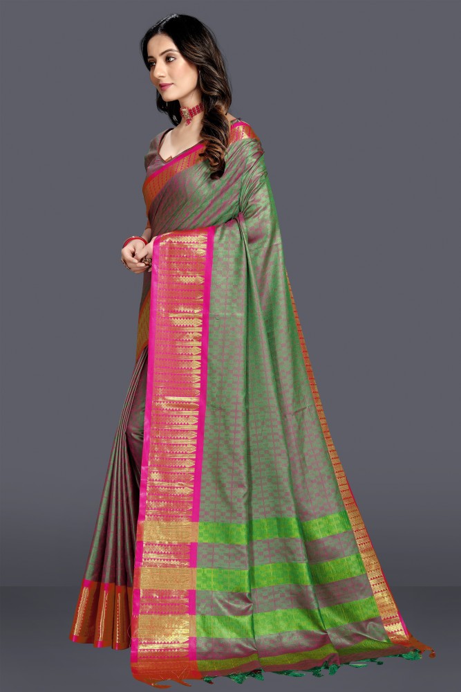 Meesho Trending Designer Cotton Silk Milk Sarees / Kashvi  Graceful
