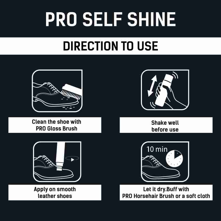 Pro shine hot sale shoe polisher