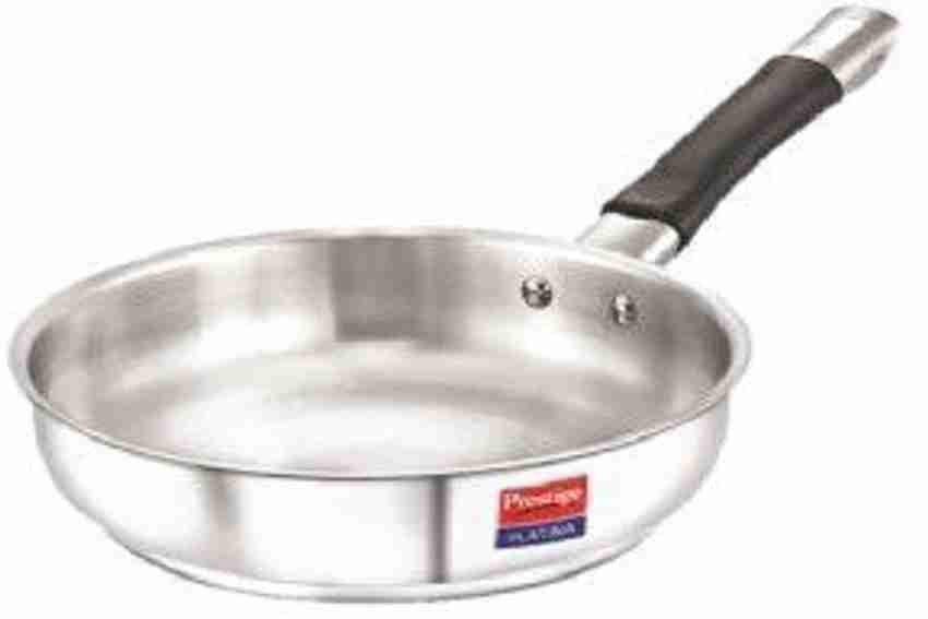 Prestige platina stainless steel fry pan clearance