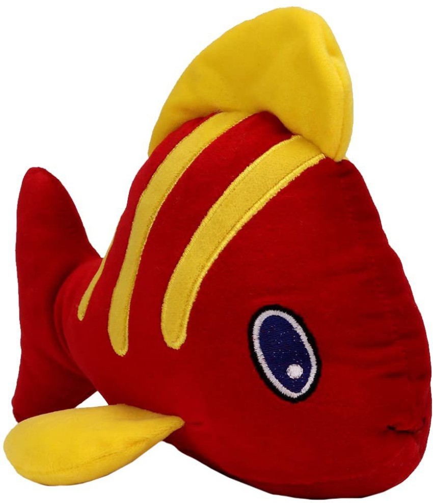 Playful Plush Fish hat kid size (2003) 22” long Orange New hook and eye  sizing.