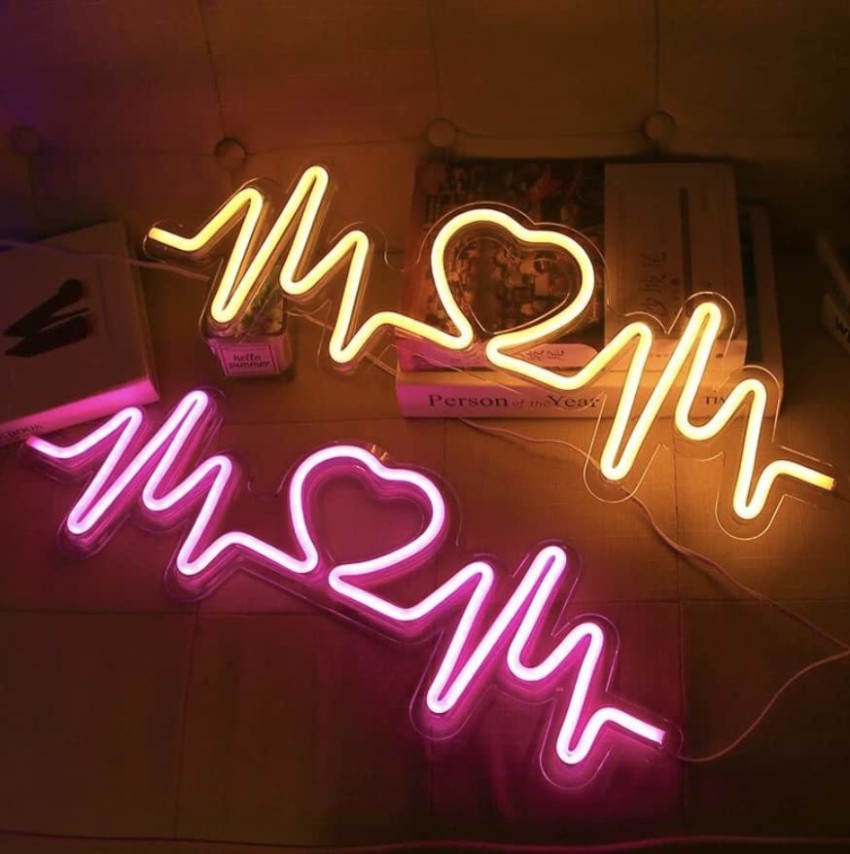 Buy Heartbeat Neon Sign Online In India -  India