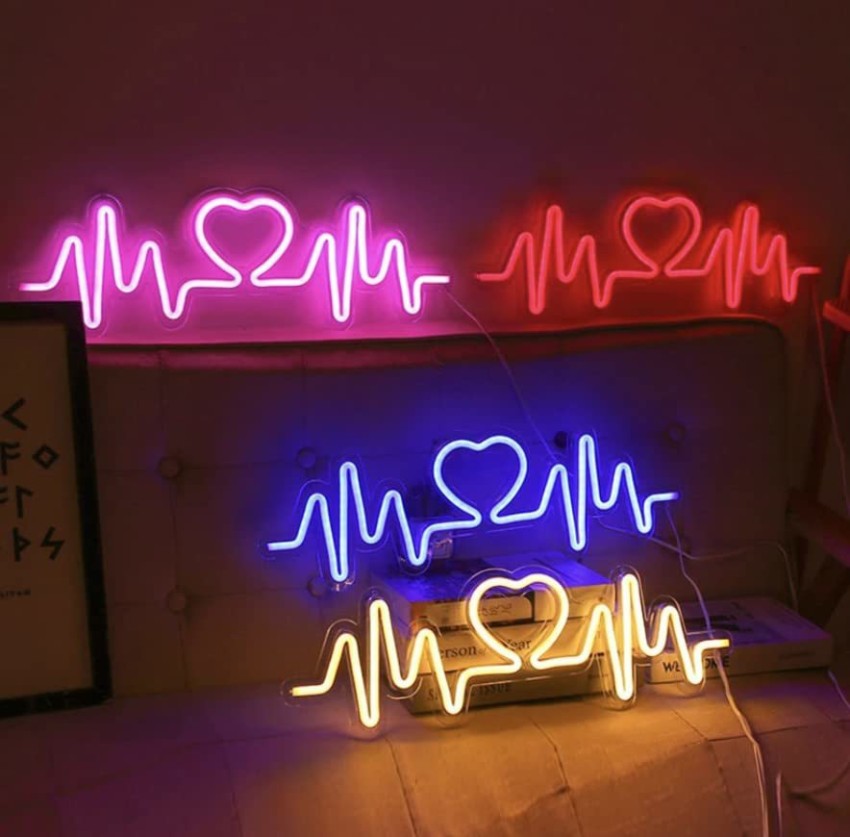 Buy Heartbeat Neon Sign Online In India -  India