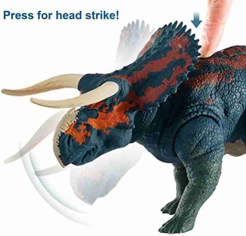 Jurassic world hotsell dual attack nasutoceratops