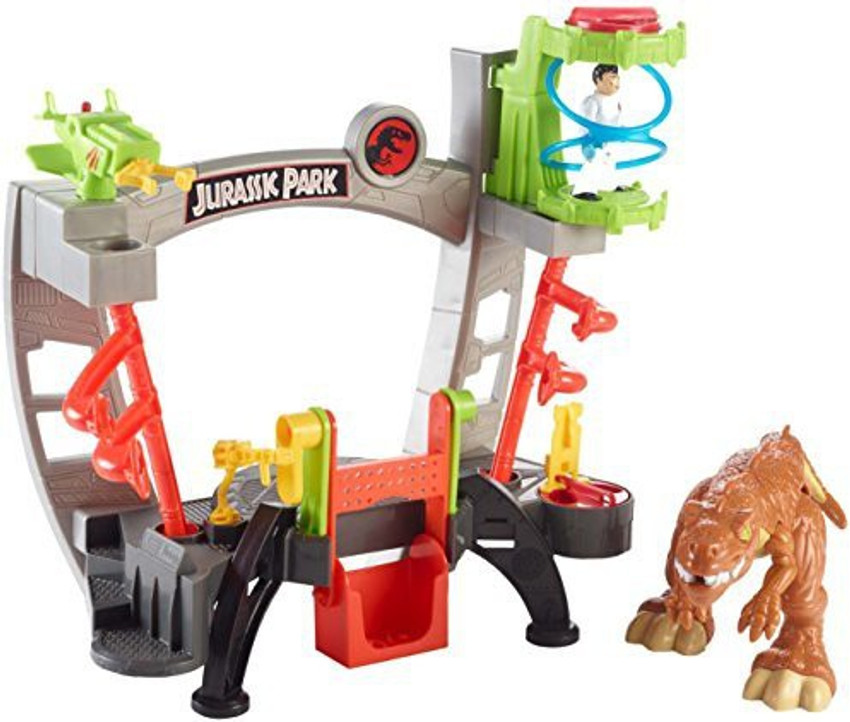 Imaginext jurassic 2025 world research lab