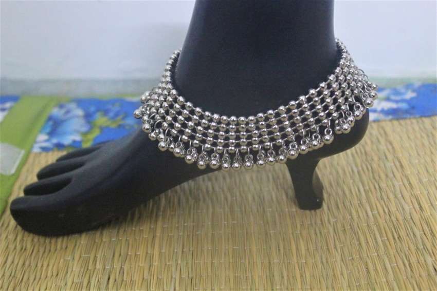 Silver shop antique payal