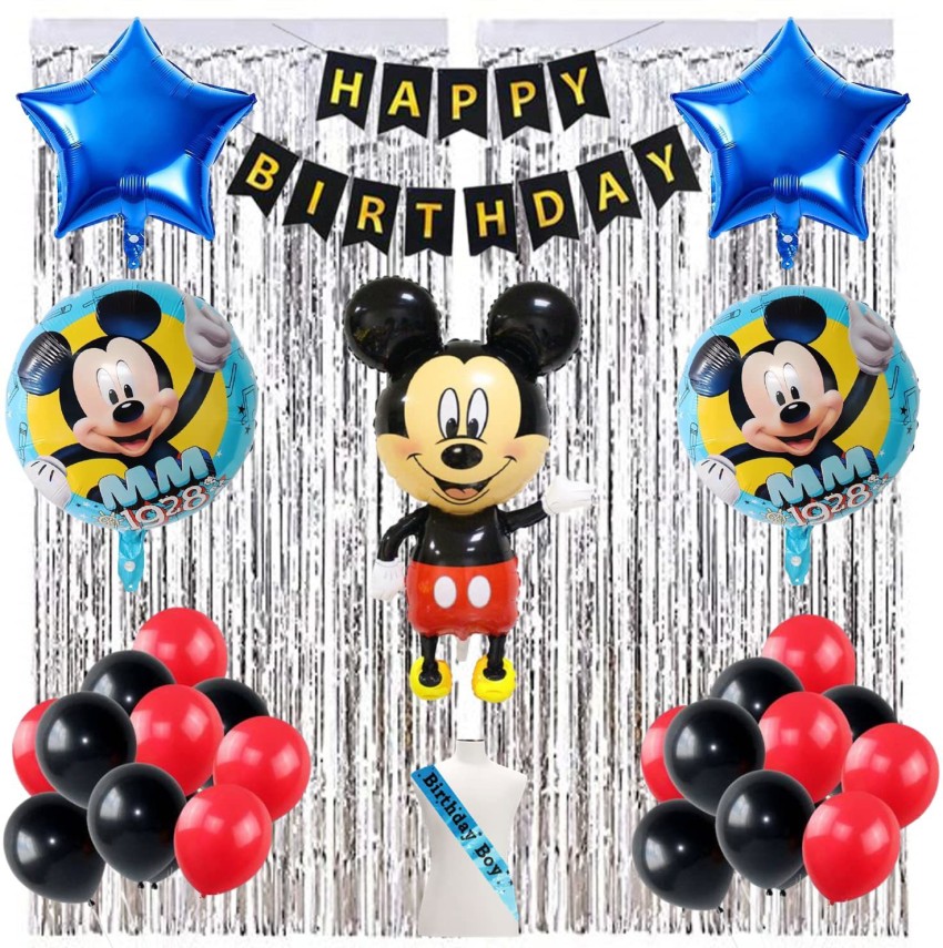 Mickey Mouse Birthday Theme Decor at Rs 3499/pack in Kolkata