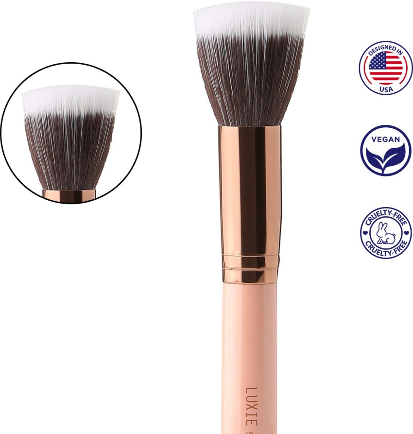 Luxie 512 Rose Gold Small Contouring Brush