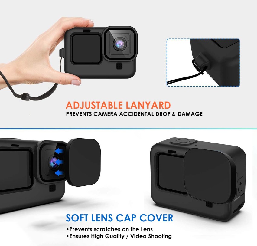 Ulanzi Silicone Protection Case for GoPro Hero 11 10 9 Black Camera  Accessories