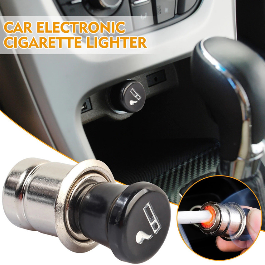 Car with cigarette sales lighter