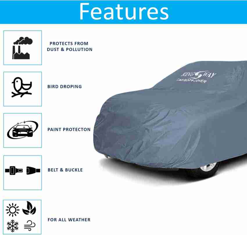 Kingsway Car Cover For Skoda Karoq (Without Mirror Pockets) Price