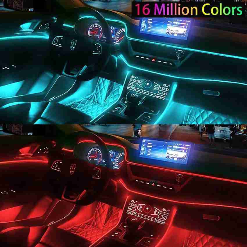 16 Million RGB LED Strip Wireless Under Car Tube Underglow Underbody Neon  Lights