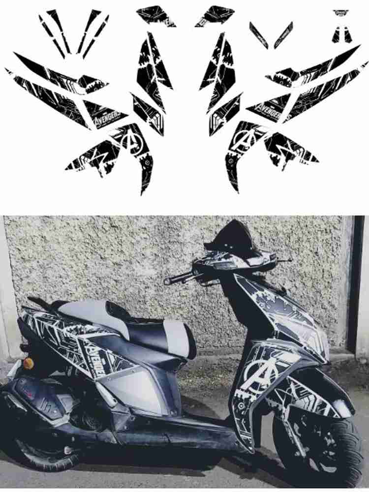 Bike Stickers Design For Dio