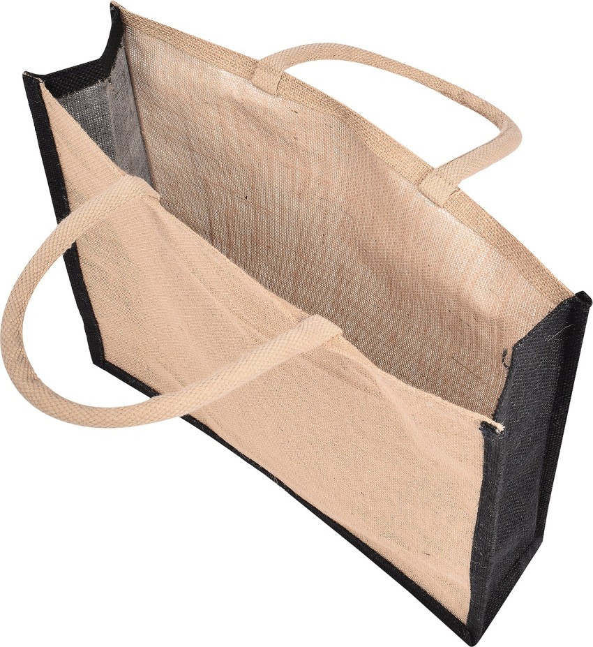 Kaycecay Jute Big Shopper bag Grocery Bag Price in India - Buy Kaycecay  Jute Big Shopper bag Grocery Bag online at