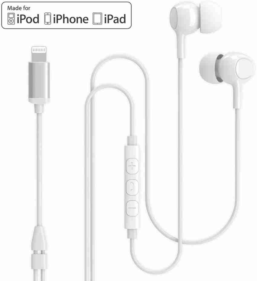 UNIQUE GADGETS MFi Certified Earphones For 7 8PLUS XR Xs Max 11 12 13 Pro 11 12 13 Pro Max Wired Price in India Buy UNIQUE GADGETS MFi Certified Earphones For 7 8PLUS XR Xs Max 11 12 13 Pro 11 12 13 P...