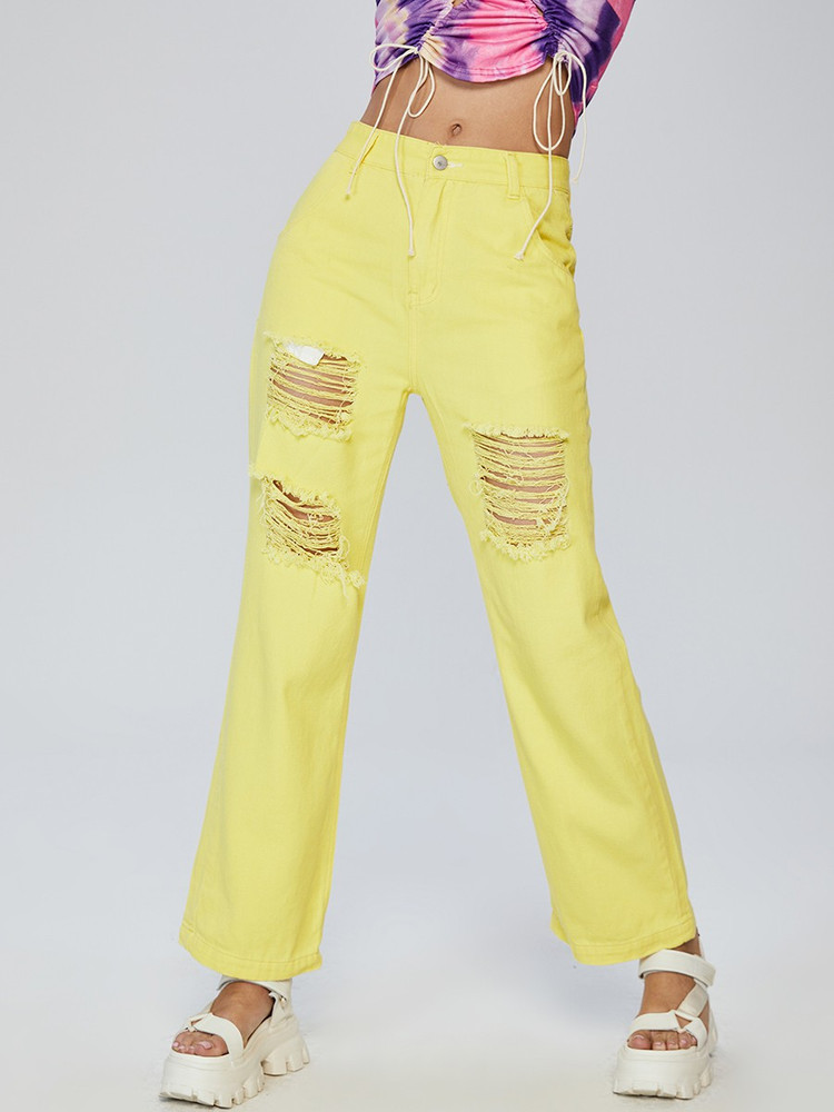 Urbanic Women Yellow Jeans Buy Urbanic Women Yellow Jeans Online at Best Prices in India Flipkart