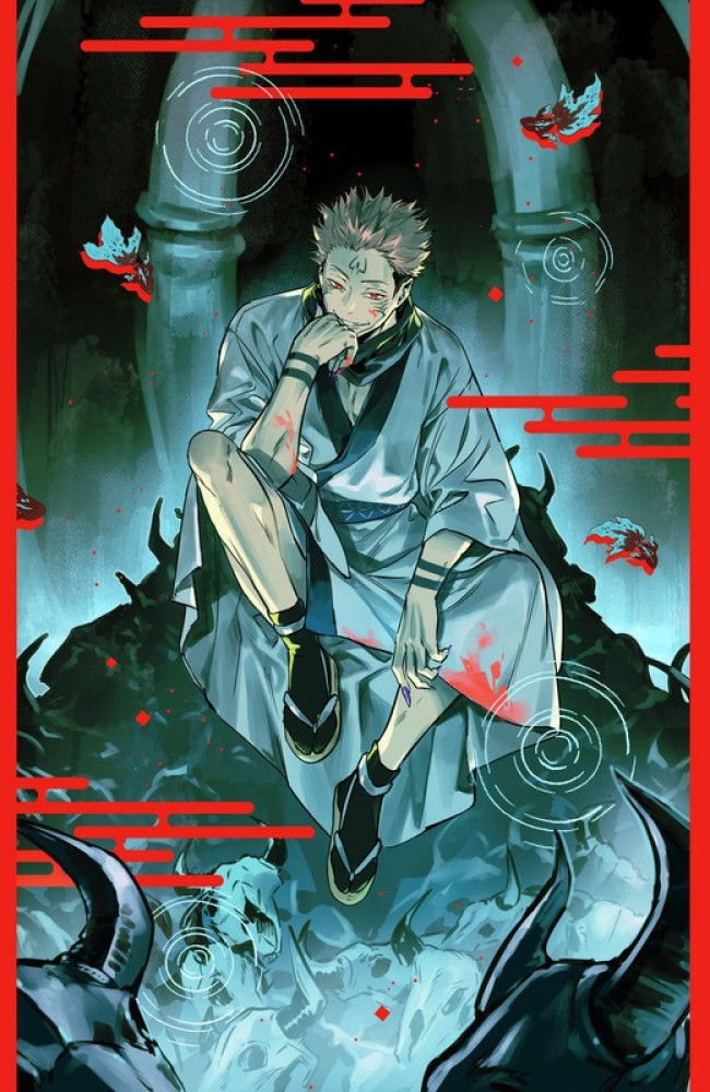 Jujutsu Kaisen' Poster, picture, metal print, paint by The KadaK