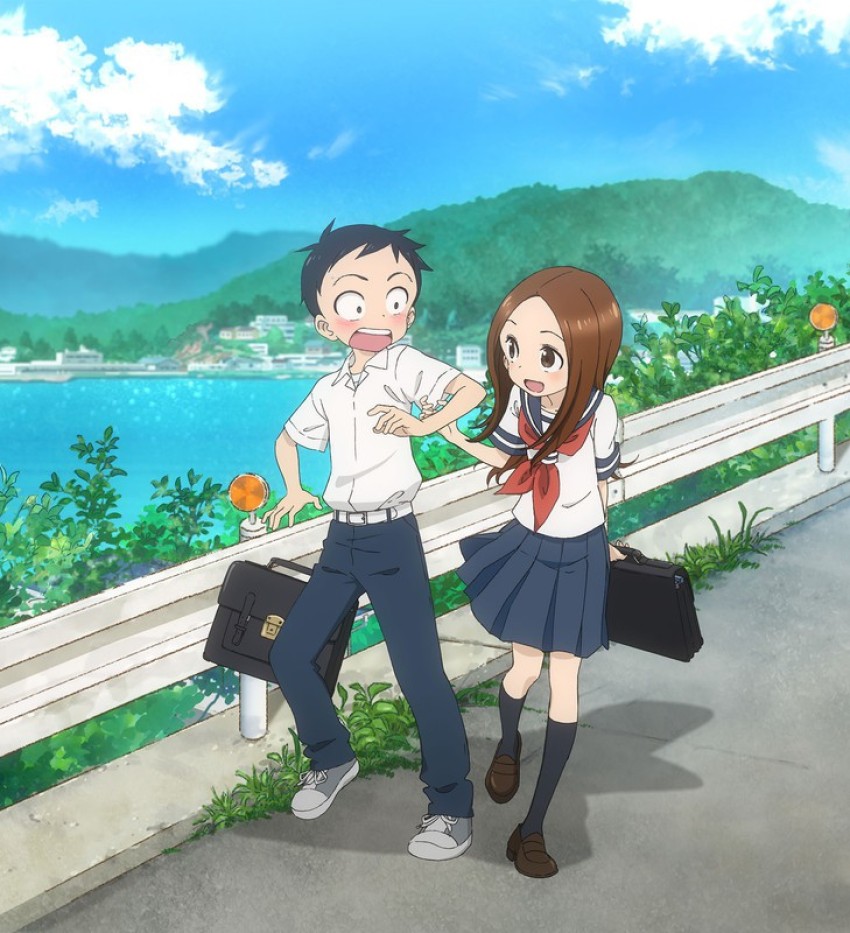 Karakai Jouzu no Takagi san 2 – Anime revela Poster