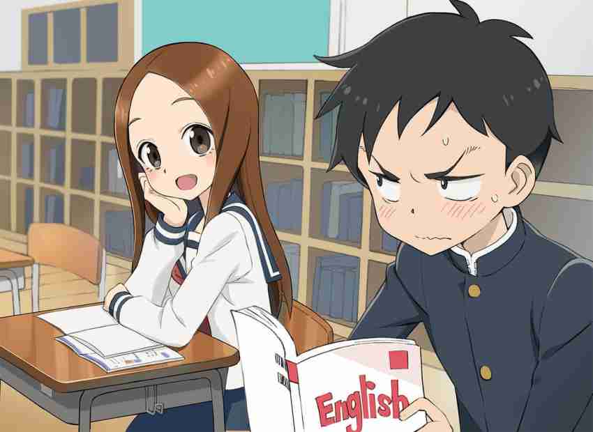 Nishikata y Takagi  Takagi, Takagi-san, Karakai jouzu no takagi san