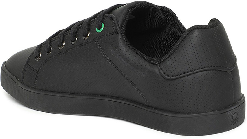 United colors of benetton black shoes top