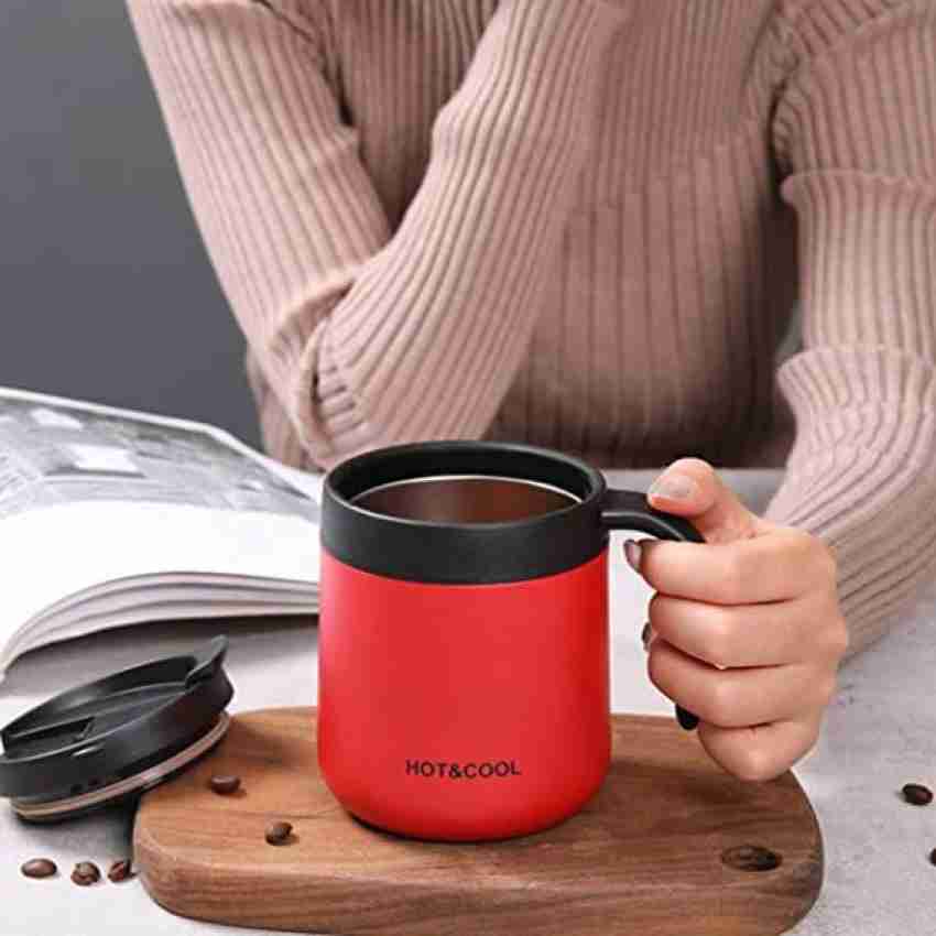 500ml Magic Mug 316 Stainless Steel Coffee Cup With Handle Leak