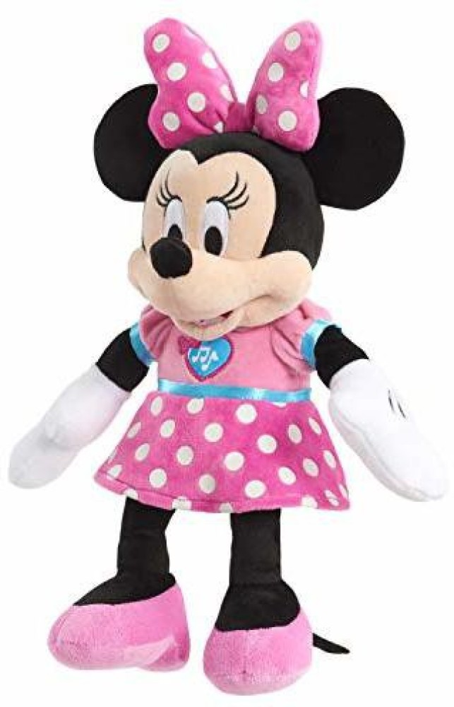 Minnie Mouse Pink Dress Disney Plush Toy Stuffed Animal Doll 12